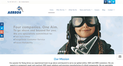 Desktop Screenshot of aereos.com