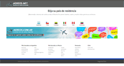 Desktop Screenshot of aereos.net