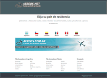 Tablet Screenshot of aereos.net